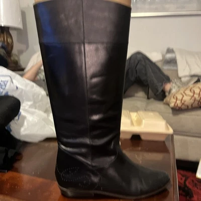 Botas hasta la rodilla 9 West negras Foto 1 de 3