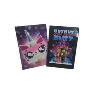Lego The Movie 2 Notebook Unikitty & The LEGO Movie 2 Galactic Duo one of each - Picture 1 of 4