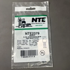 1 Each ~ NTE2379 ~ N-Channel Enhancement Mode High Speed Switch ~ NOS - Picture 1 of 3
