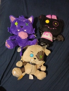 Monster High Pets drei Plüschtiere -- Halbmond, Count Fabulous und Watzit - Bild 1 von 6