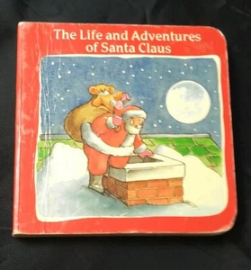 Life And Adventures Of Santa Claus Tiny Cardboard 1987 Book Arlington House - Bild 1 von 6