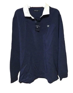 $89 New CREMIEUX Classics Large Men's Long Sleeve Collared Shirt Blue - Picture 1 of 4