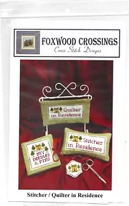 Foxwood Crossing Cross Sttich Chart Stitcher / Quilter in Residence 2011 - Picture 1 of 3