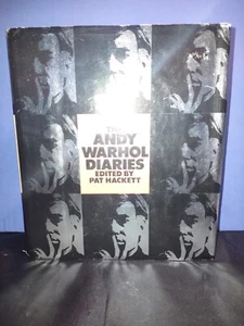 The Andy Warhol Diaries by Andy Warhol (1989, HC DJ, Warner Books) 1st Printing - Picture 1 of 5