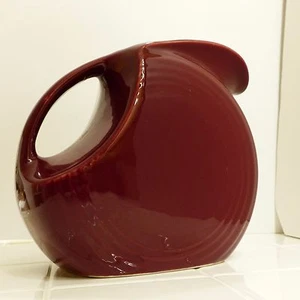 EUC Cinnabar Fiesta Disc Water Pitcher Homer Laughlin Excellent Post-1986 - Picture 1 of 10