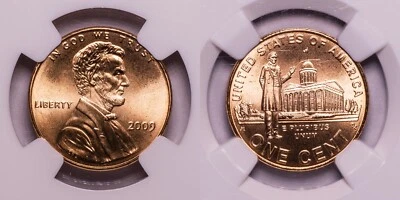 2009 Lincoln Cent, Professional Life, NGC Graded SMS Bronze MS67RD - Image 1 of 4