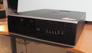 HP COMPAQ 8000 ELITE SFF, INTEL CORE2 DUO E7500, 7GB RAM, 400GB, WIN 10, DVD - Foto 1 di 15