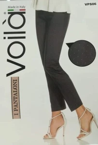 PANTALONE VOILA' A SIGARETTA AFFUSOLATO ELASTICIZZATO DONNA - Imagen 1 de 11