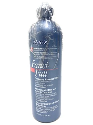 Мгновенное ополаскивание для волос Roux Fanci 82 Violet Blaze 15,2 унции насыщенный коричневый - Изображение 1 из 4