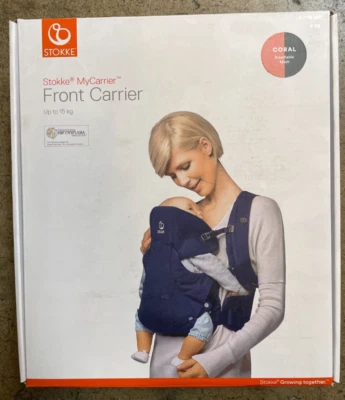 Передняя детская переноска Stokke MyCarrier из крокодиловой сетки - Изображение 1 из 3