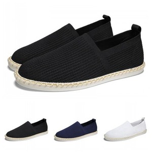 Chic Men Slip On Pumps Outdoor Loafers Casual Flat  Walking Driving Solid Shoe D