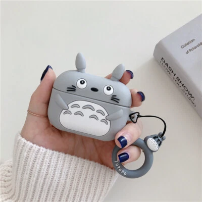 The New Anime Cute Totoro Soft Cover Case for Airpods 1 2 3 Pro Pro 2 Gifts - Image 1 of 4