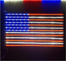 Premium LED Neon Sign Lights for Wall Decor - Patriot USA Flag Design