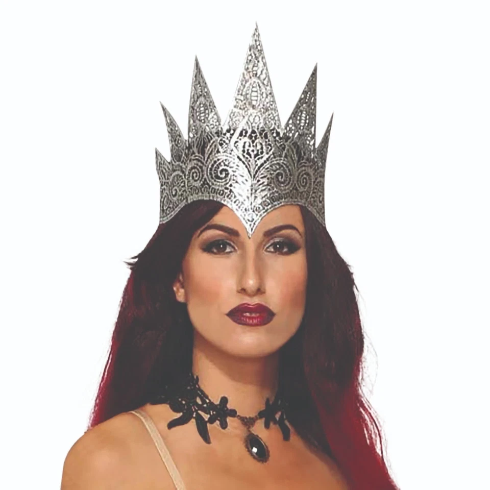 Corona Forum Novelties X80377 Dark Royalty Queen, Mujer, Plateada Foto 1 de 1