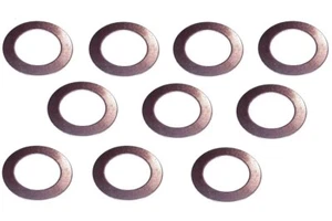 10 Flat Washers Tempered Steel Mantua 20250 - Picture 1 of 1
