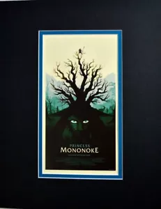 IMPRESIÓN PRINCESA MONONOKE Profesional Mate Mondo Olly Moss Eng arte - Imagen 1 de 1