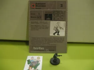 =Axis & Allies Miniatures D-DAY Fortress Defender with card 29/45= - Picture 1 of 1