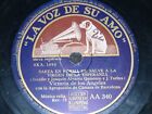 OPERA 78 rpm RECORD VsA VICTORIA DE LOS ANGELES Soprano SAETA / CANTARES