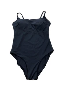 knix Classic one piece Swimsuit Size L+ Black Removable Pads NWT - Picture 1 of 10