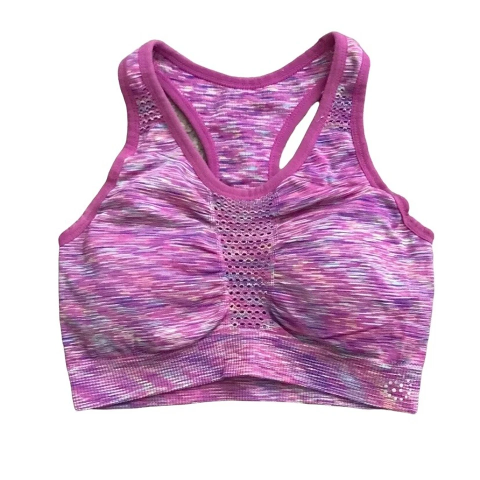 Sujetador deportivo acolchado BE INSPIRED para mujer talla pequeña espalda corredora correr yoga Foto 1 de 4
