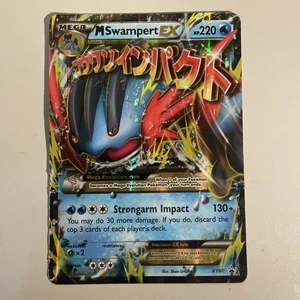 Pokemon TCG XY Promo M Swampert EX  XY87 Holo Jumbo Holo Rare - Picture 1 of 6