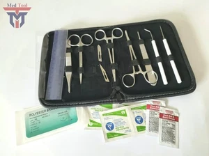 Basic Surgical Suture Kit, First Aid Set, Emergency Kit, Trauma Survival Pack - Picture 1 of 3