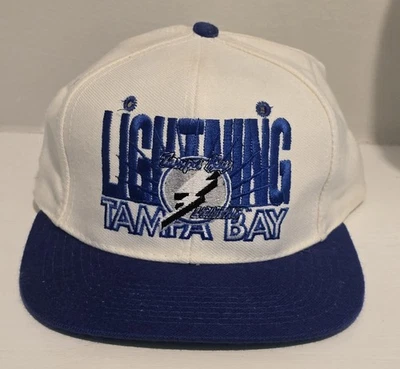 Gorra de lana vintage Signature Series Tampa Bay Lightning AJD años 90  Foto 1 de 4