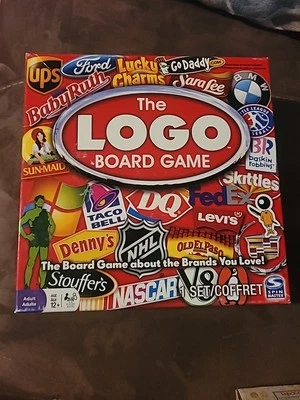 The Logo Board Game Spin Master The Game About Brands You Love 2011 - Image 1 of 2
