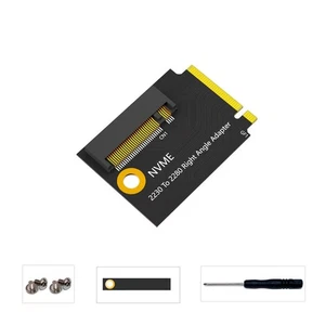 FüR Ally PCIe 4.0 M2 Riser-Karte 2230 Bis 2280 Rechtwinklige M.2 NVME S9745 - Afbeelding 1 van 8