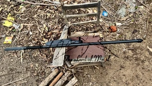 62" UBR PERSONALIZADO HECHO A MANO ACERO ALTO CARBONO JABALÍ LANZA DE CAZA CON EJE DE ACERO - Imagen 1 de 4