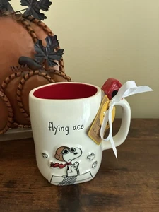 Rae Dunn x Peanuts Snoopy "Flying Ace" 75th Anniversary Tasse - Bild 1 von 5