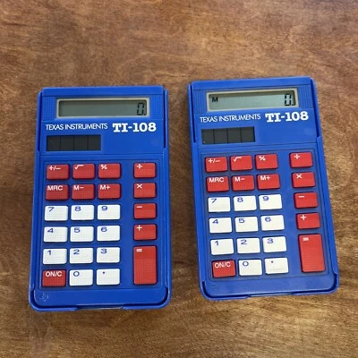 Texas Instruments TI-108 Elementary Calculator - Image 1 of 4
