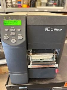 Zebra Z4M Plus Barcode Printer Z4M00-3001-4020 SN 02C05090503 - Parts Only - Picture 1 of 10