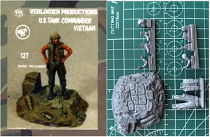 1/35 US Tank Commander Vietnam Resin Kits Verlinden#127(NO BOX) - Picture 1 of 1