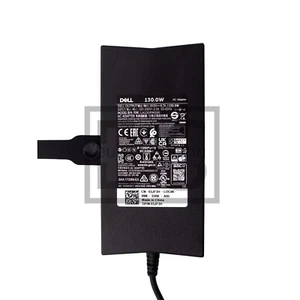ECHT 19.5V DELL XPS 15-9560 130W LAPTOP ADAPTATEUR NETZTEIL MIT NETZKABEL - Zdjęcie 1 z 7