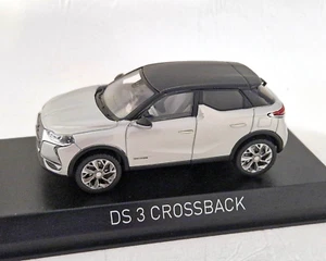 DS 3 Crossback, E-Tense, perl-silber, Dach schwarz, 2019, NOREV 1:43 - Imagen 1 de 3