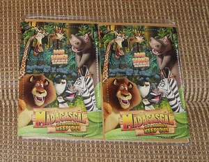 ALEX GLORIA MARTY MELMAN MORT THE LEMUR PENGUINS OF MADAGASCAR MOVIE DOOR HANGER - Picture 1 of 1