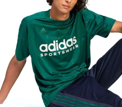 NEW MENS ADIDAS ORIGINALS TIRO 3 STRIPES POLYESTER SHIRT ~SIZE LARGE ~IQ0894 - Image 1 of 4