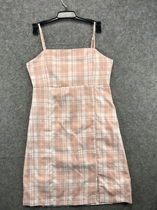 Rare Editions Dress Girls 12 Pink Plaid Sleeveless Casual - Picture 1 of 8