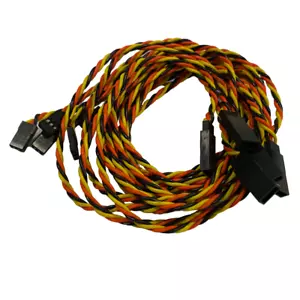 (5) 90CM Twisted 22awg Servo Extensions Lead JR / Hitec - 36" 3' 900mm - Picture 1 of 1