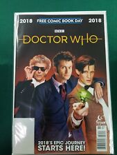 Doctor Who FCBD 2018 #1 Smith Photo Cover 10th 7th 11th No Stamp Titan BBC NM/M