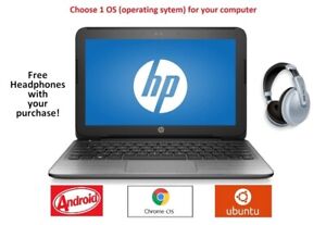 HP Stream 11 Pro G2 11.6" 1.60GHz Ubuntu/Android/ChromeOS, LibreOffice+Office*