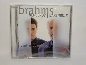 Brahms CD: Violin Concerto; Violin Sonata No.3 - Vengerov | Barenboim New Sealed - Foto 1 di 6