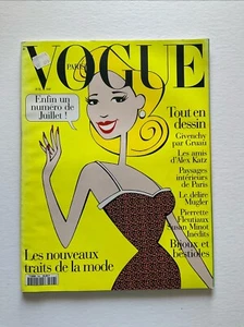 Magazine VOGUE PARIS #758 July 1995 Thierry Mugler Givenchy Katz AUS Seller - Picture 1 of 10