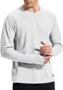 Men's UPF 50+ Sun Shirts Quick Dry UV Shirts Lightweight Rash Guard T-Shirts - Picture 1 of 136