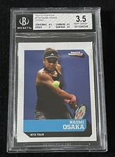 NAOMI OSAKA ROOKIE 2018 SI FOR KIDS Sports Illustrated Tennis WTA Graded BGS 3.5