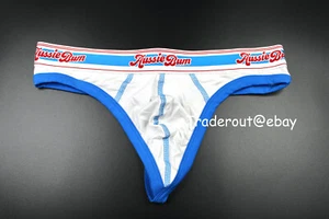aussieBum Men white Modal G-string thong underwear Size M or L XL - Picture 1 of 8