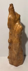 Vintage Cypress Knee Root Wood Sculpture Decor Pulled From Louisiana Swamp 14" - Picture 1 of 2