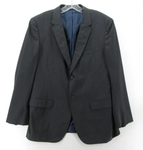 Jil Sander Sport Coat Men 42 Blue Blazer Jacket Houndstooth Wool Tailor Made 56 - Picture 1 of 14