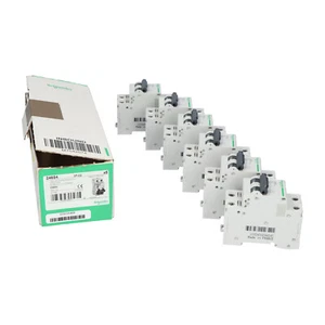 Schneider Electric 24654 Circuit Breaker C60N 2P 2A New NFP (6 pcs) - Picture 1 of 8
